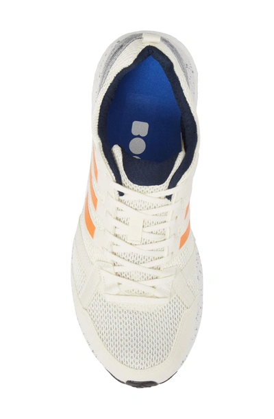 Adidas Originals Adizero Tempo 9 M Running Shoe In Off White / Orange /  Navy | ModeSens