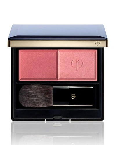 Shop Clé De Peau Beauté Powder Blush Duo - Refill In 102 Cherry Blossm