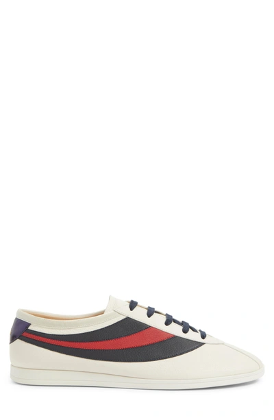 Shop Gucci Falacer Sneaker In White
