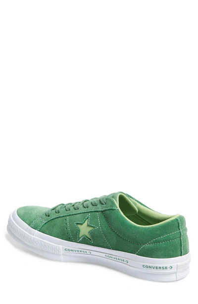 Converse Chuck Taylor One Star Pinstripe Sneaker In Mint Green Suede |  ModeSens