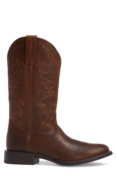 Shop Ariat Sport Horsemen Cowboy Boot In Tan/ Pesto