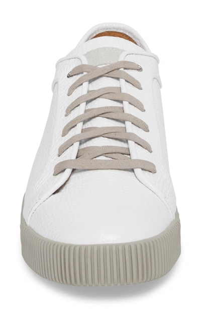 Shop Michael Bastian Lyons Low Top Sneaker In White Leather