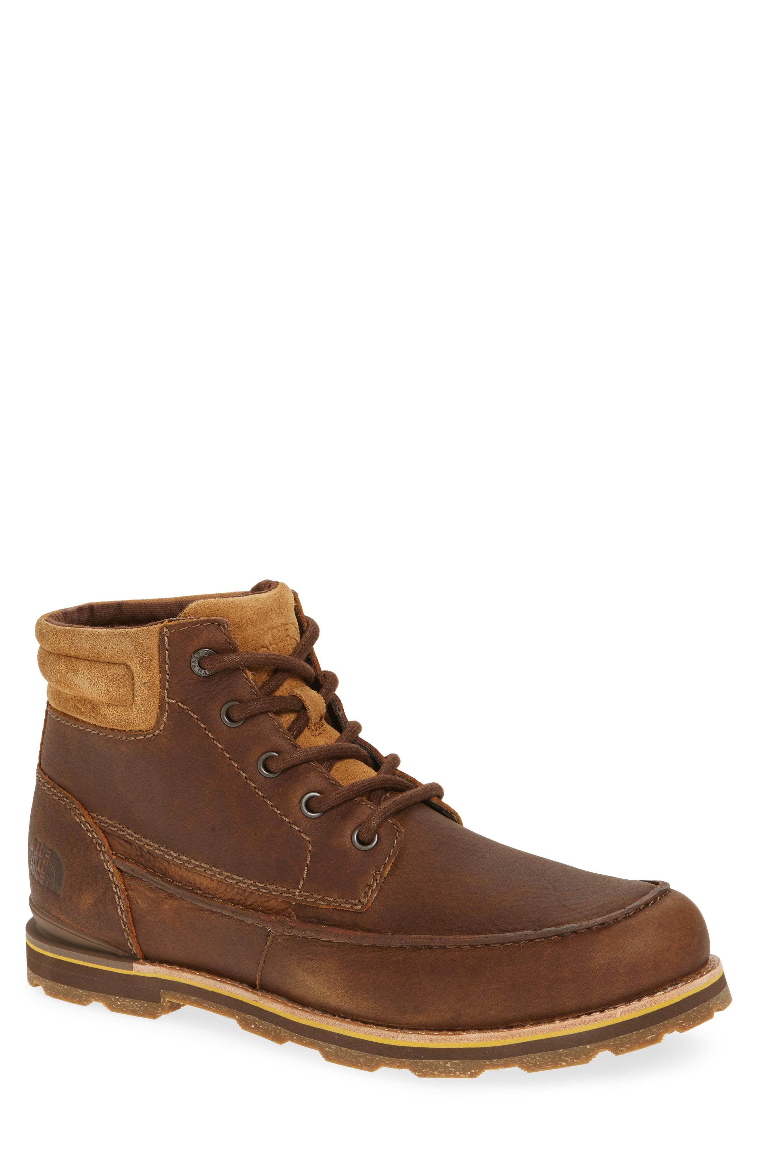 bridgeton waterproof moc toe boot
