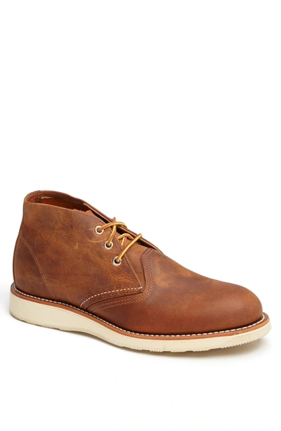 Shop Red Wing 'classic' Chukka Boot In Copper