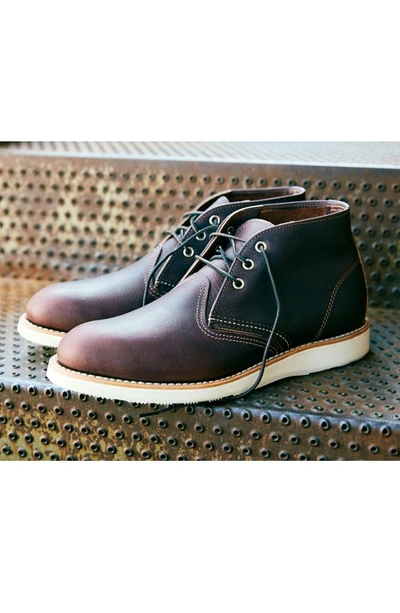 Shop Red Wing 'classic' Chukka Boot In Copper