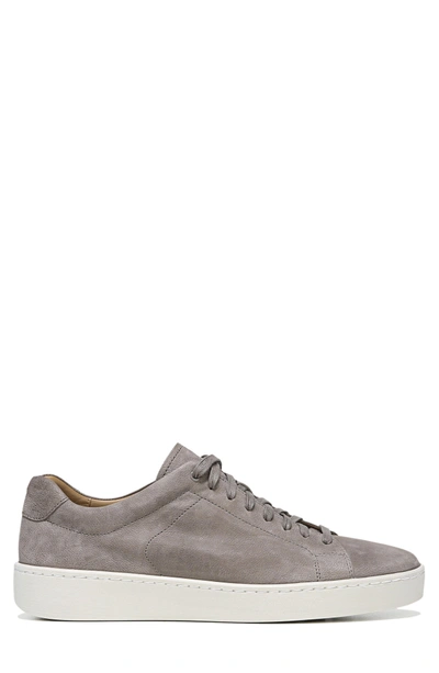 Shop Vince Slater Sneaker In Grey Nubuck