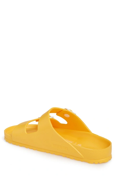 Shop Birkenstock Essentials Arizona Eva Waterproof Slide Sandal In Yellow