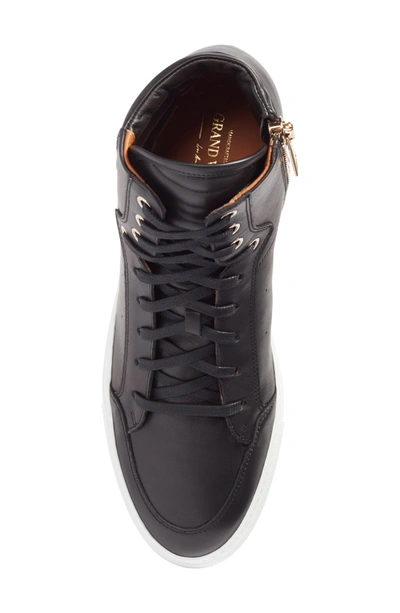Shop Grand Voyage Belmondo Sneaker In Black Leather