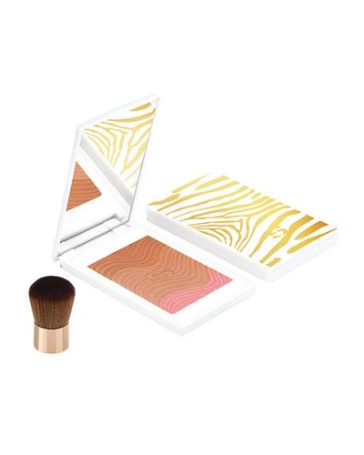 Shop Sisley Paris Phyto Touche Sunglow Powder In Trio Miel Cannell
