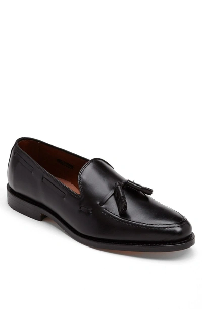 Shop Allen Edmonds 'grayson' Tassel Loafer In Black Leather