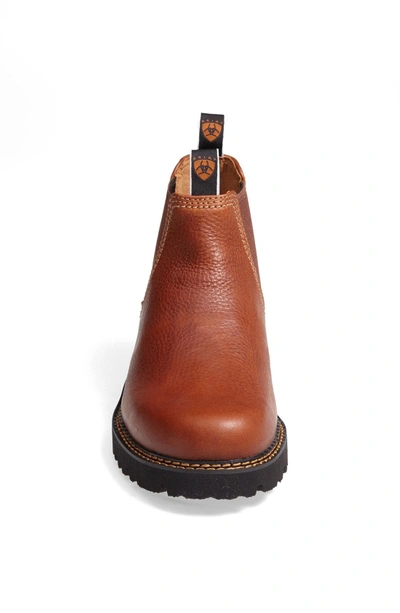 Shop Ariat 'spot Hog' Chelsea Boot In Peanut