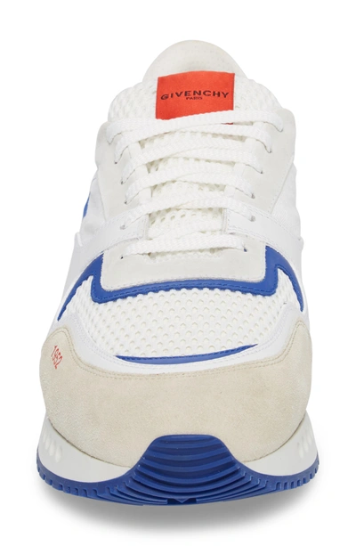 Shop Givenchy 1952 Star Active Runner Sneaker In White/ Red