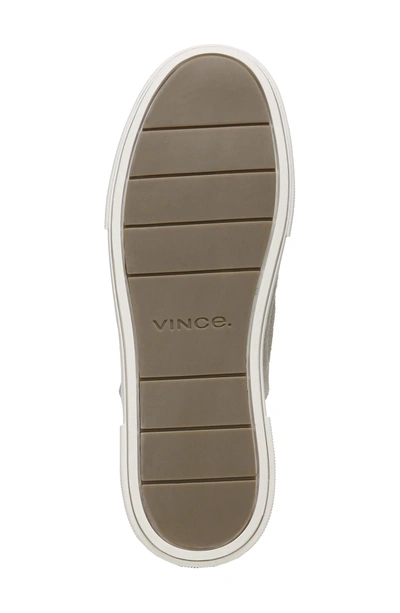 Shop Vince Victor Low Top Sneaker In Stone/ Cuoio