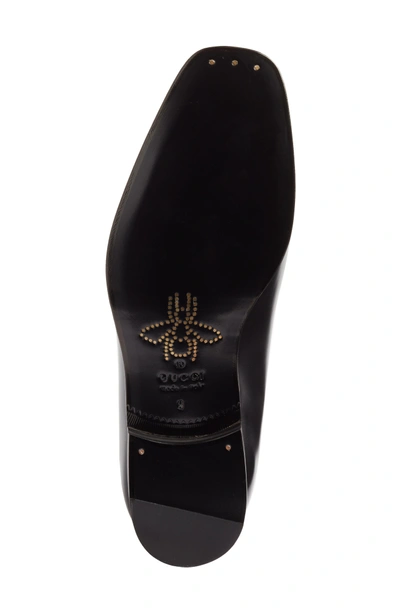 Shop Gucci Thesis Loafer In Nero Leather