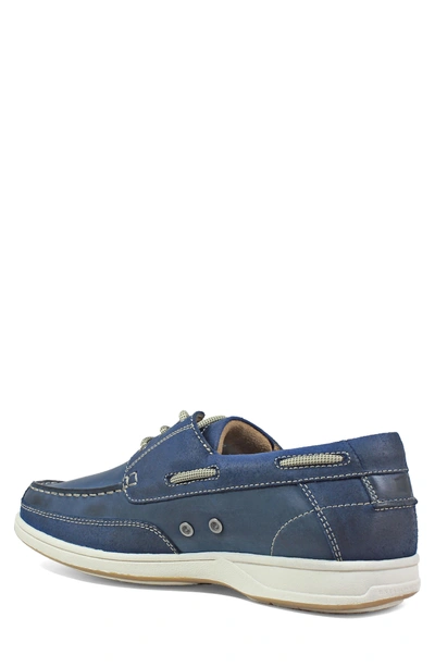 Shop Florsheim 'lakeside' Slip-on In Indigo Suede