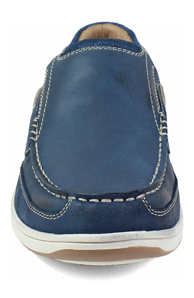 Shop Florsheim 'lakeside' Slip-on In Indigo Suede