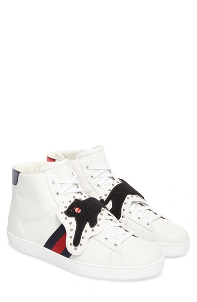 maske Faial Glat Gucci Ace Sneakers With Removable Patches In White | ModeSens