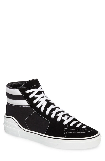 Shop Givenchy High Top Sneaker In Black/ White