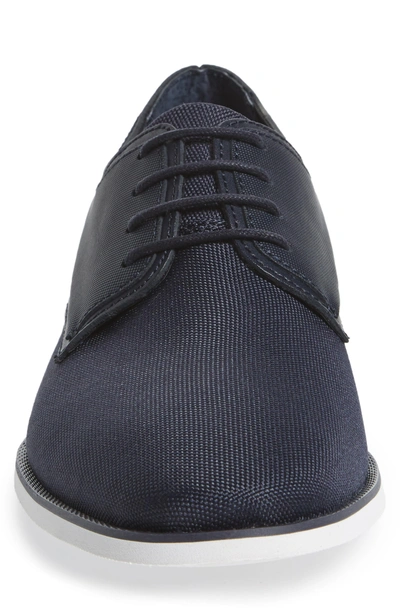 Shop Calvin Klein Kellen City Embossed Casual Derby In Dark Navy