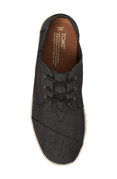 Shop Toms 'paseo' Sneaker In Black/black