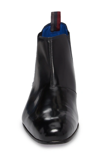 Shop Ted Baker Auldham Chelsea Boot In Black Leather