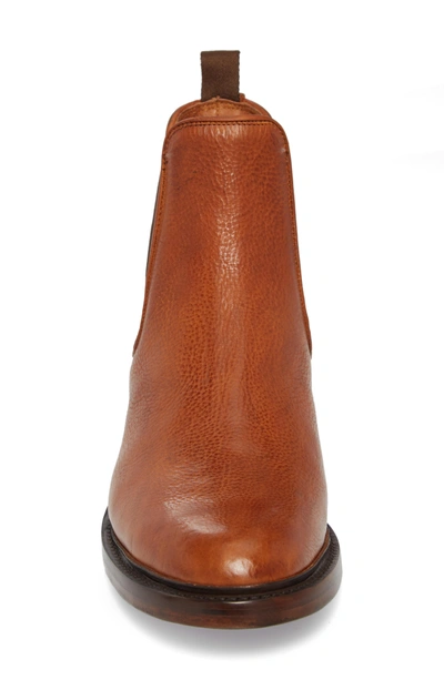 Shop Frye Jones Chelsea Boot In Caramel Leather
