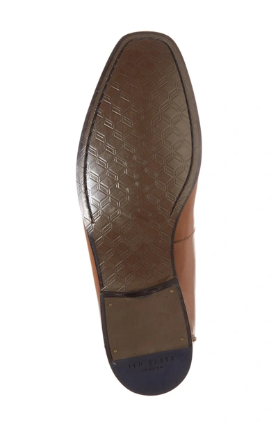 Shop Ted Baker Bly 9 Venetian Loafer In Tan Leather