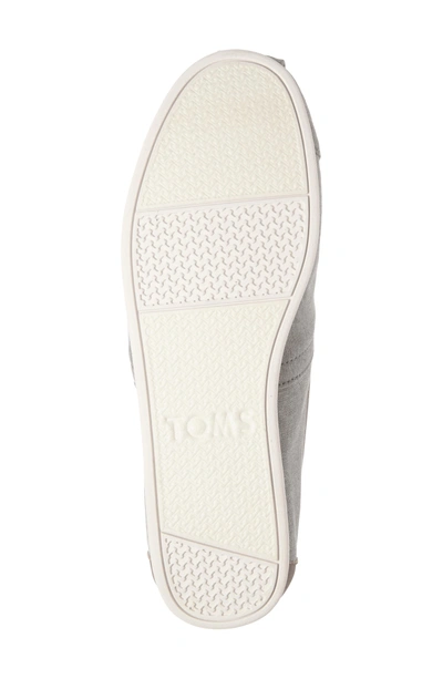 Shop Toms Alparagata Slip-on In Grey Chambray