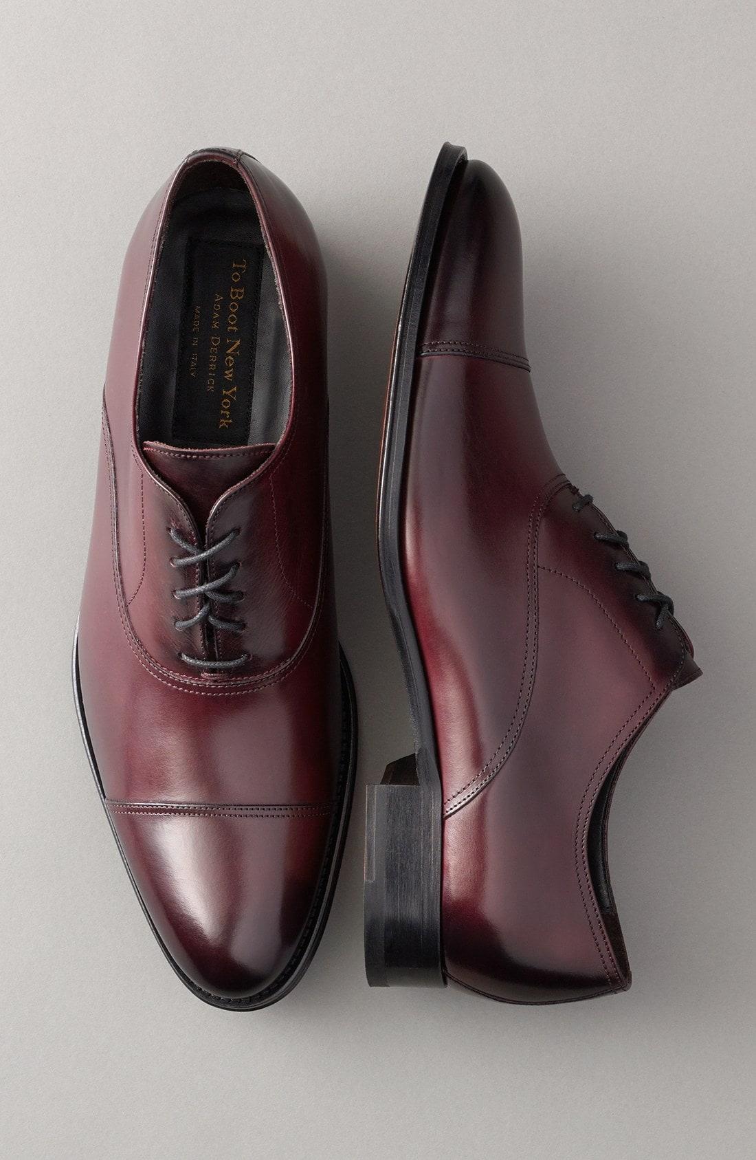 to boot new york anton brogue cap toe oxfords