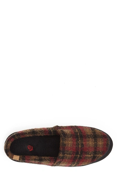 Shop Acorn Moc Slipper In Chutney Plaid