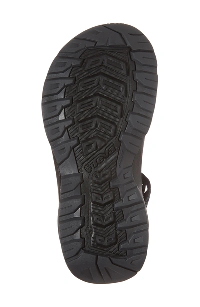 Shop Teva Terra Fi 4 Sport Sandal In Midnight Blue Nylon