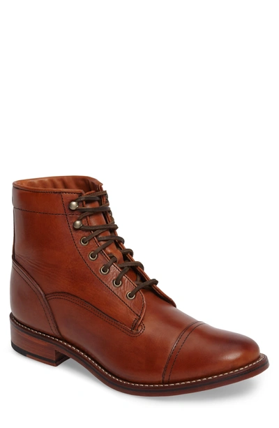 Ariat Highlands Cap Toe Boot In Cognac Leather | ModeSens