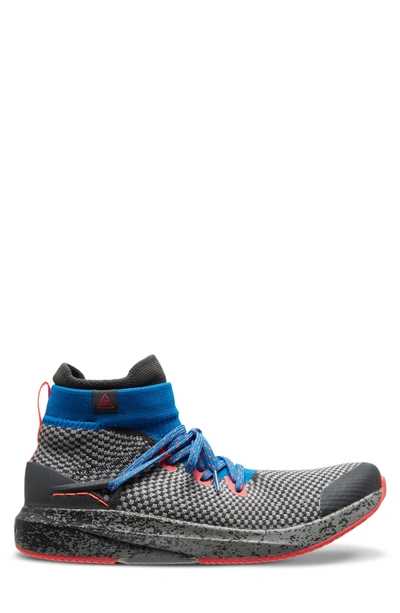 Shop Brandblack Kaze Knit Sneaker Boot In Gray/ Multi