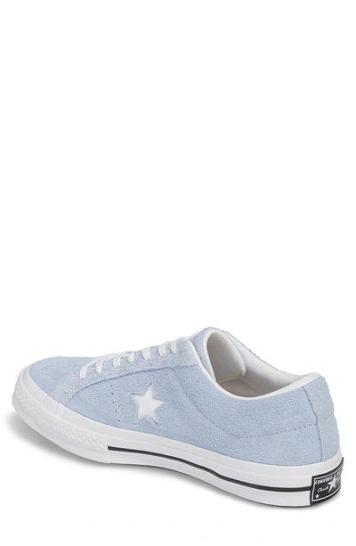 Shop Converse One Star Sneaker In Blue Chill Suede