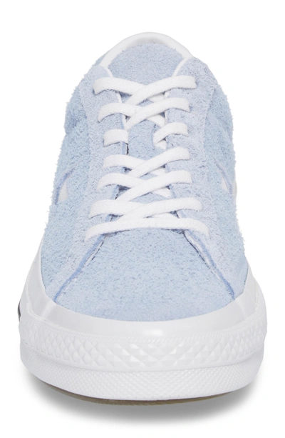 Shop Converse One Star Sneaker In Blue Chill Suede