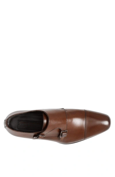 Shop To Boot New York 'grant' Double Monk Shoe In Alameda Brown