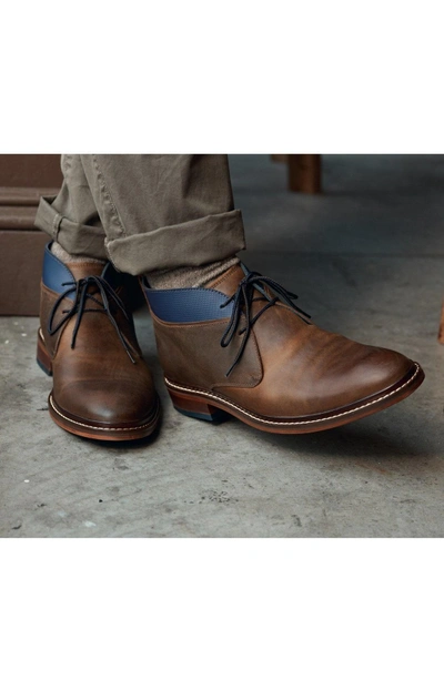 Shop Cole Haan 'colton' Chukka Boot In Copper/ Peacoat Leather