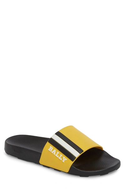 Shop Bally Saxor Slide Sandal In Kodak