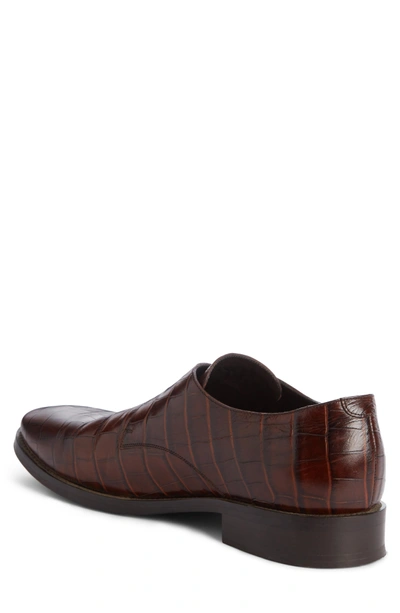 Shop Balenciaga Monk Strap Shoe In Marron Chocolat