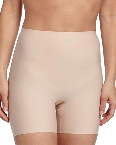 Shop Spanx Thinstincts Girl Short Shaper In Soft Nude