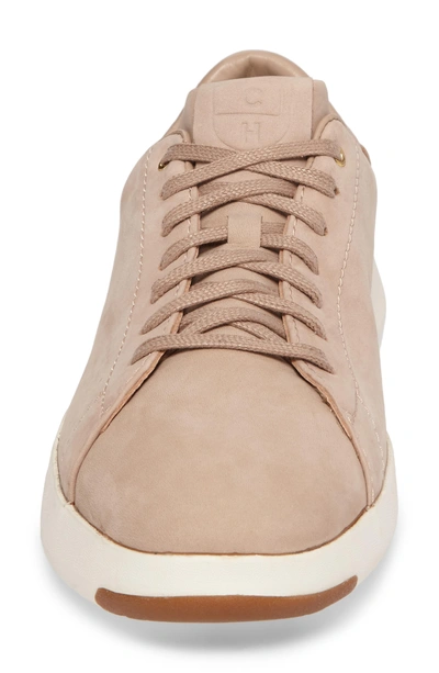 Shop Cole Haan Grandpro Tennis Sneaker In Maple Sugar Nubuck Leather