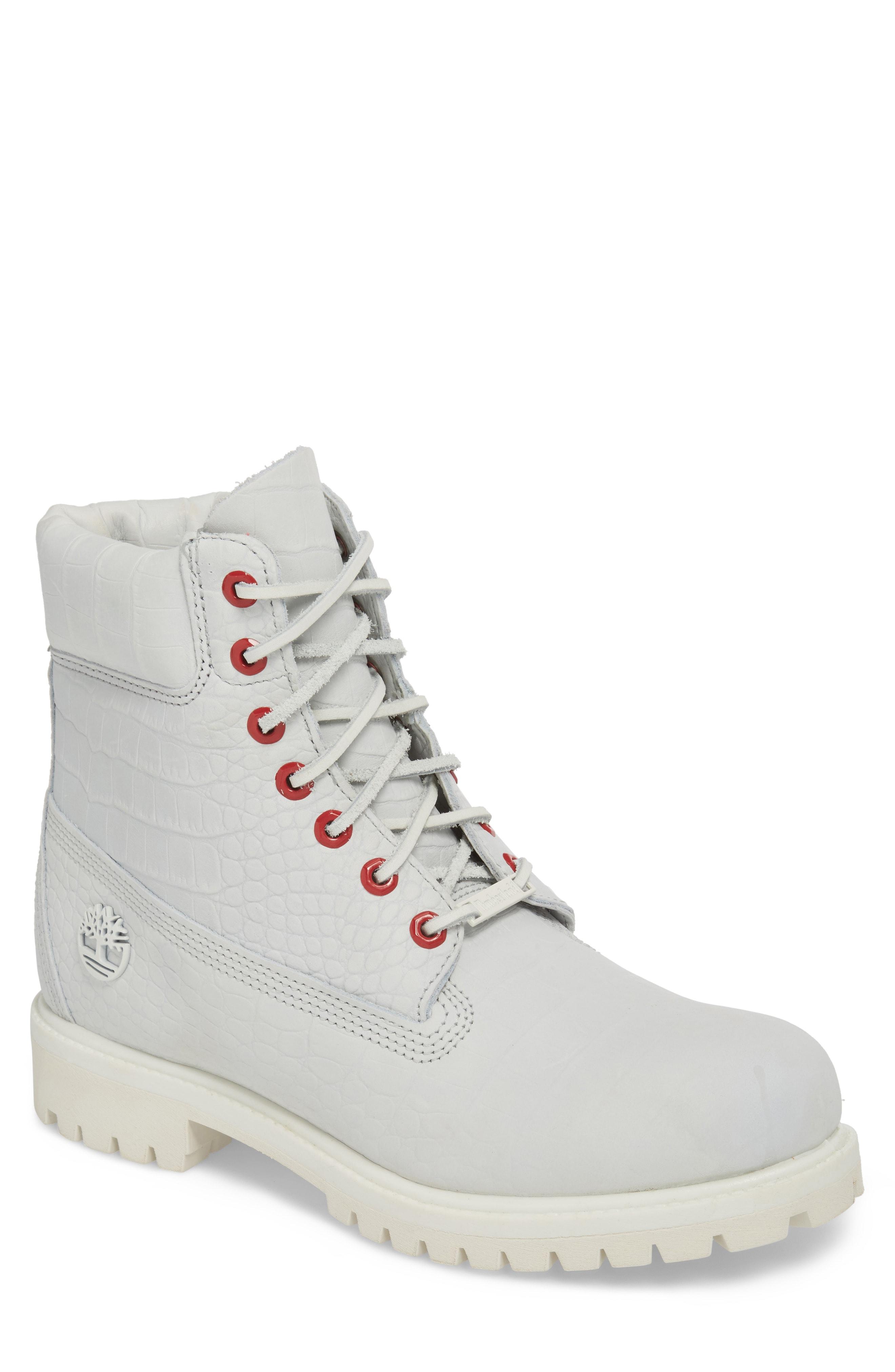 white snakeskin timberlands