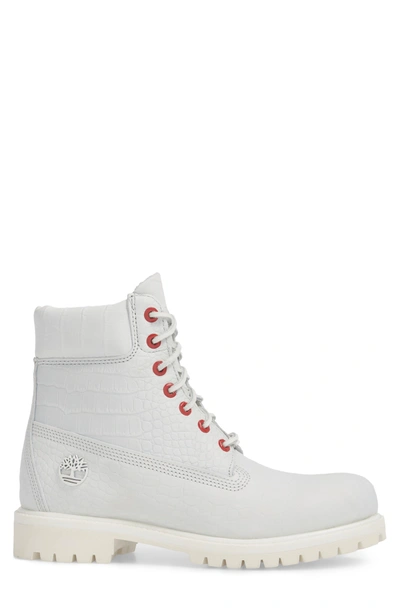 Oost Sanders Plagen Timberland Serpent Premium Boot In White/ Cardinal Exotic | ModeSens