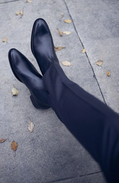 Shop To Boot New York Toby Chelsea Boot In Black Leather