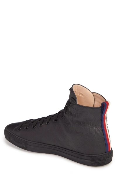 Shop Gucci Major Angry Wolf Sneaker In Black