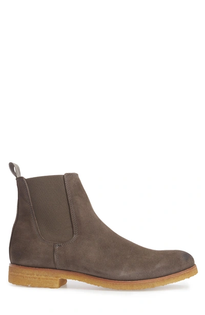 Shop Supply Lab Jared Chelsea Boot In Grey Suede
