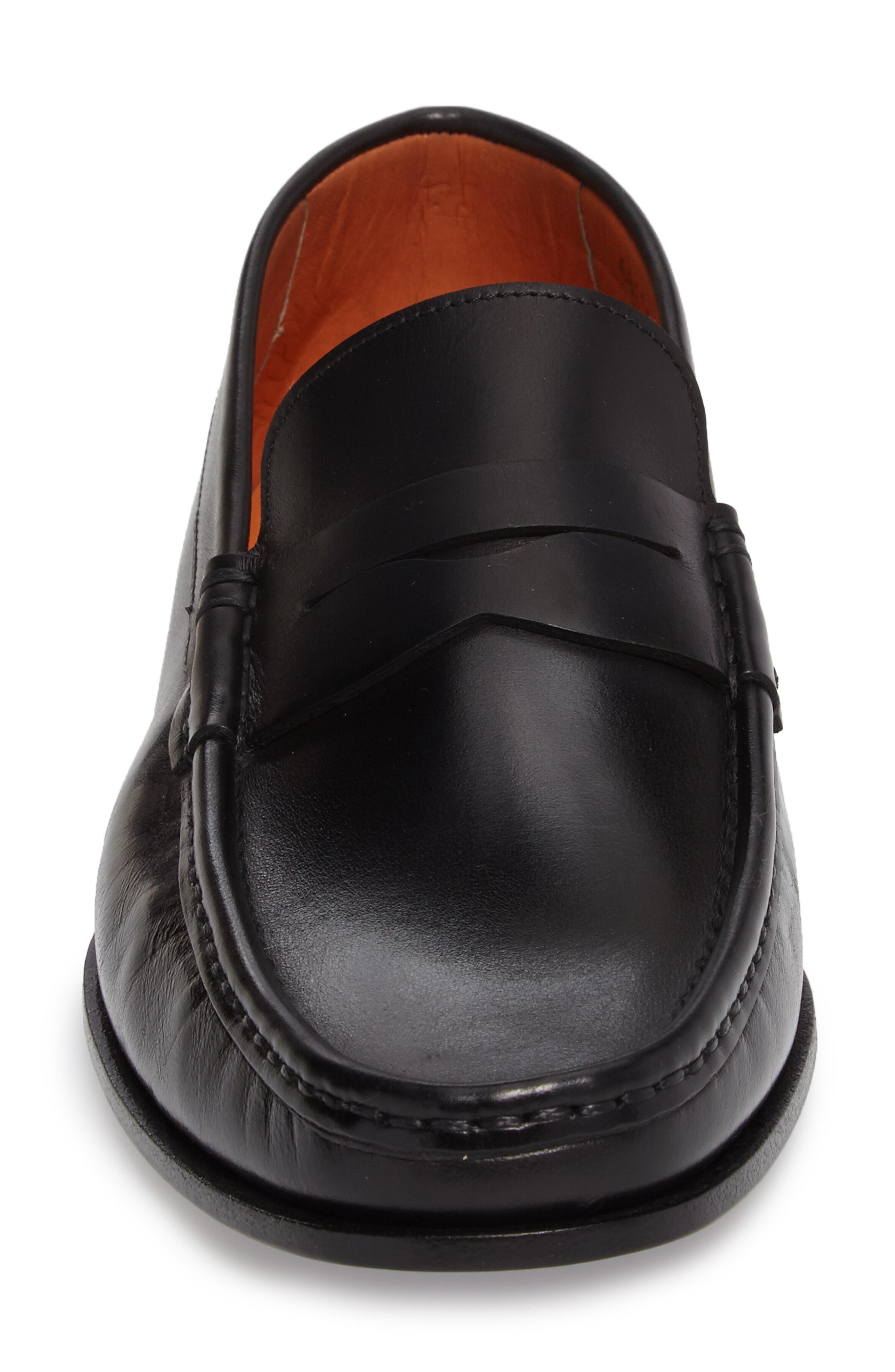 santoni fergus penny loafer
