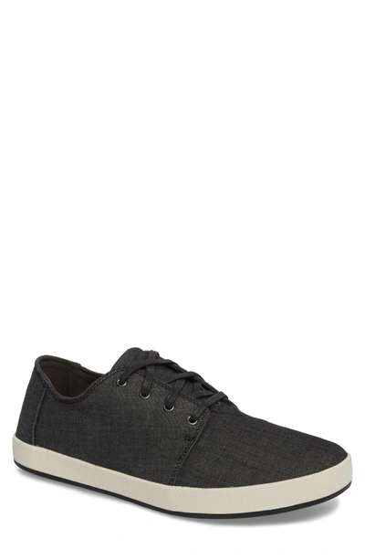 Black chambray men's payton sneakers sales