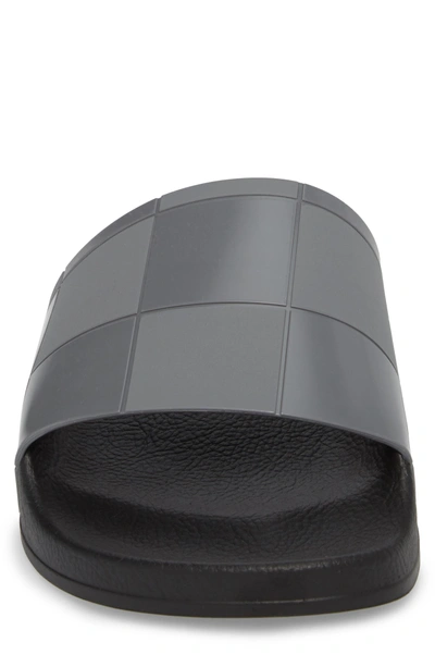 Shop Adidas Originals Adilette Checkerboard Sport Slide In Core Black/ Granite