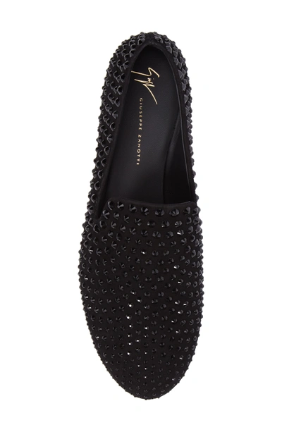 Shop Giuseppe Zanotti Loafer In Black